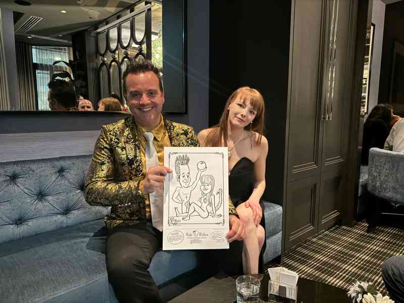 Cocktails & Caricature