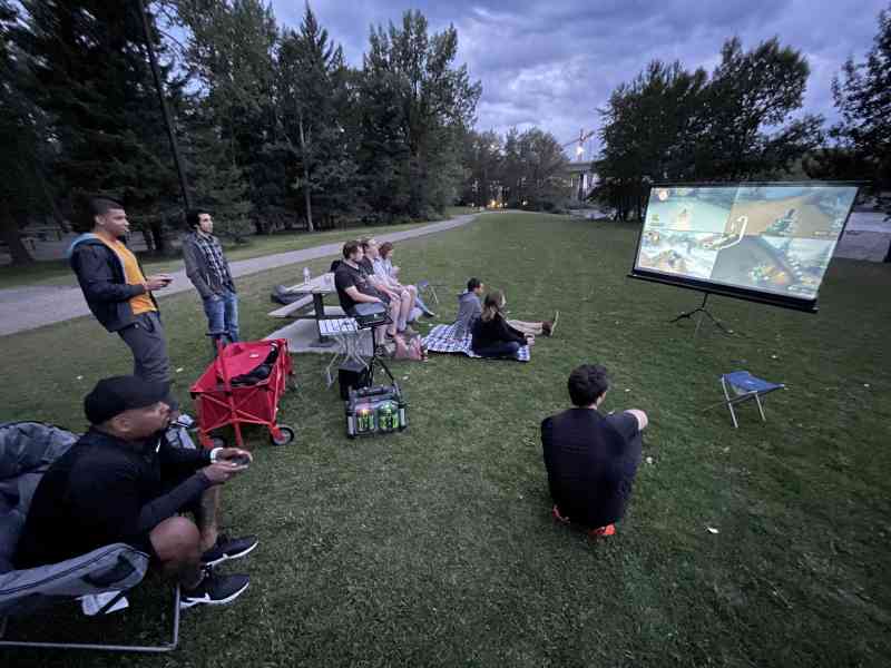 Mario Kart in the Park