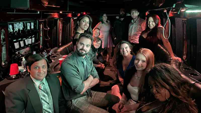 Blacklight Party & Limo