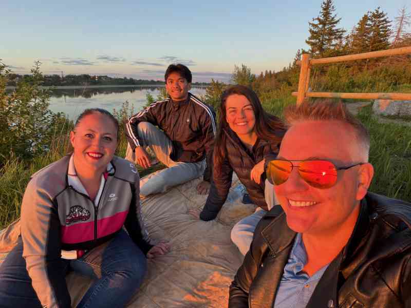 Glenmore Resevoir Sunset